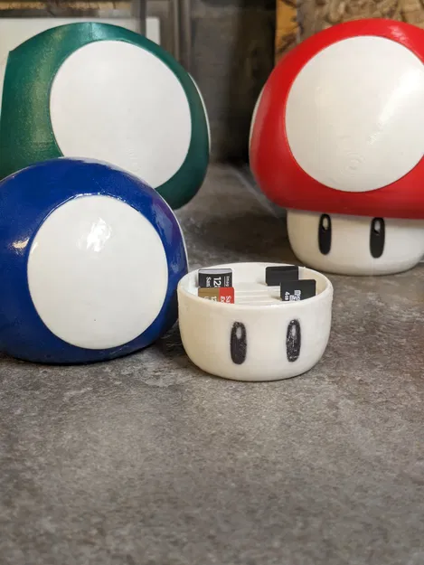 Đế Đựng Thẻ MICRO SD MINI HÌNH NẤM - Image 3