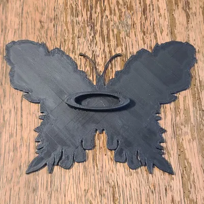 Mẫu in 3D Con bướm hoa