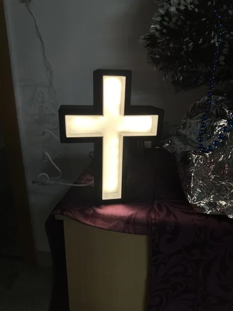 Thánh Giá "Kreuz" (Có Thể Lắp Đèn LED) - Image 1