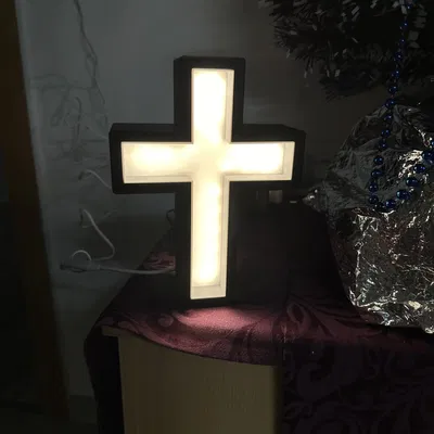 Thánh Giá "Kreuz" (Có Thể Lắp Đèn LED)