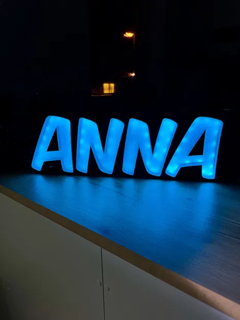 Bảng Tên LED ANNA - Image 1