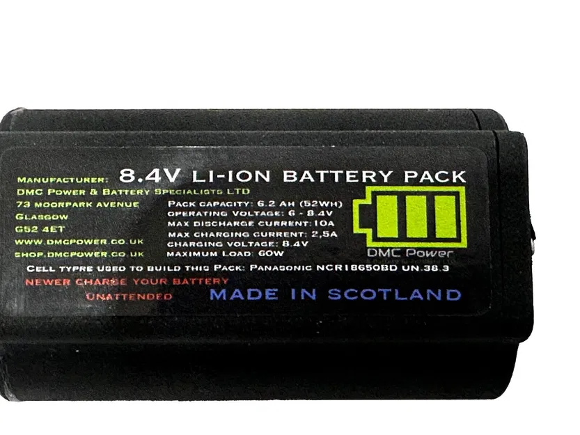 Hộp pin 7.6 / 8.4V cho đèn LED - Image 2