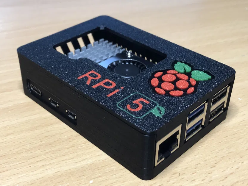 Vỏ Case Raspberry Pi 5 - Dễ In - Image 3