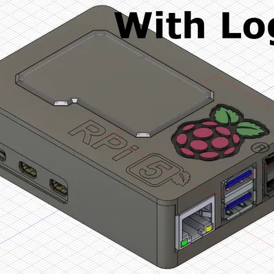 Vỏ Case Raspberry Pi 5 - Dễ In