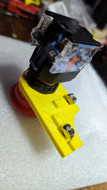 Giá đỡ nút dừng khẩn cấp cho thanh nhôm 2020 - Image 3