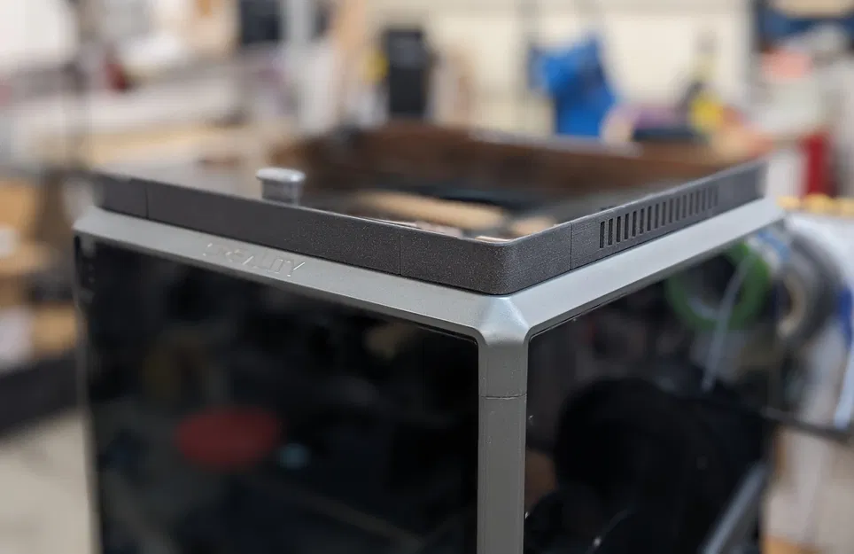 Nắp Nâng Creality K1 Max - Không logo, khe thông gió mảnh hơn - Image 1