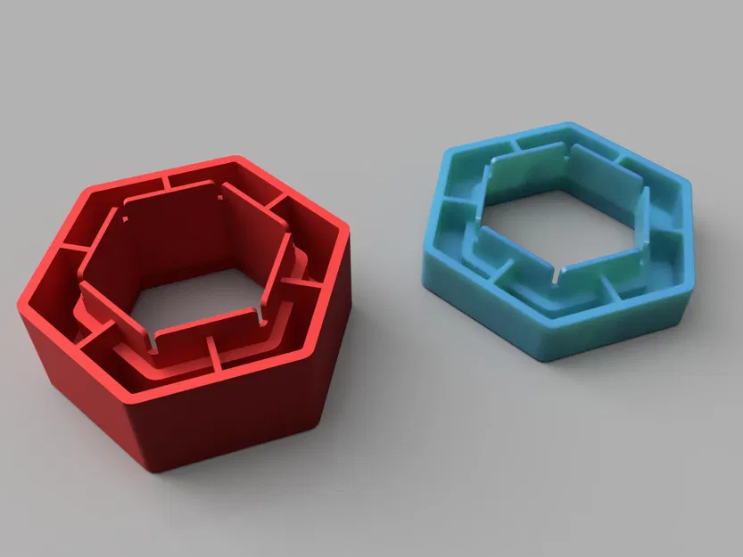 Khối chiều cao tương thích Gravitrax bản phối lại có lỗ rỗng - Image 1