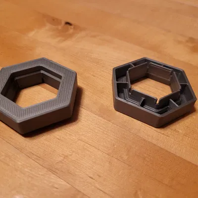 Khối chiều cao tương thích Gravitrax bản phối lại có lỗ rỗng