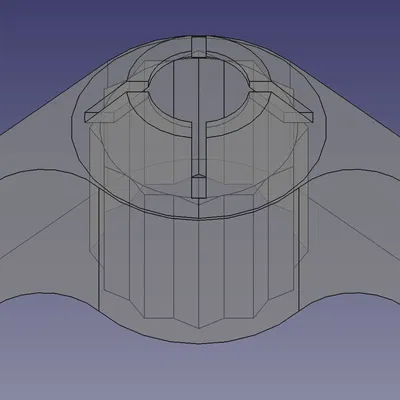 Alpha - Khóa chống xoay cho thanh treo sau