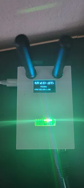 Vỏ Case Raspberry Pi 4 Cho MMDVM HS Dual Hat Kèm OLED - Image 2