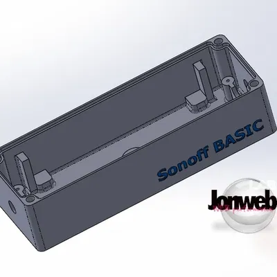 Vỏ Sonoff BASIC - Hộp đựng trong nhà