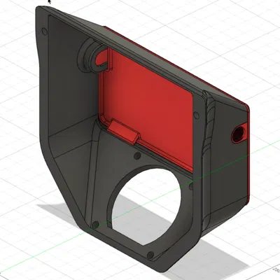 Ống PTFE Lọc Khí Thải Voron 2.4 Đi Bên Hông