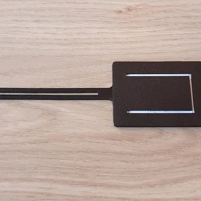 Thẻ Tên Vali Có Che Tin