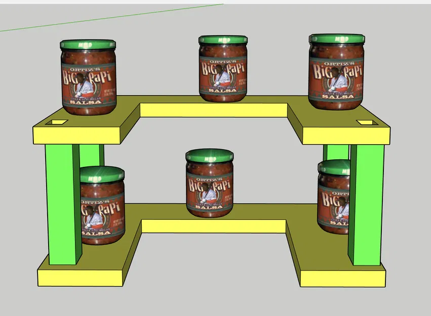 Kệ Tổ Chức Đồ Đạc Tiết Kiệm Không Gian ORGANIZZATORE GT153 - Image 1