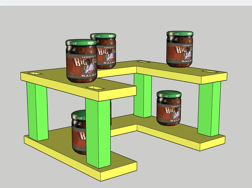 Kệ Tổ Chức Đồ Đạc Tiết Kiệm Không Gian ORGANIZZATORE GT153 - Image 4