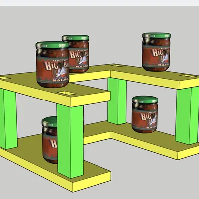 Kệ Tổ Chức Đồ Đạc Tiết Kiệm Không Gian ORGANIZZATORE GT153