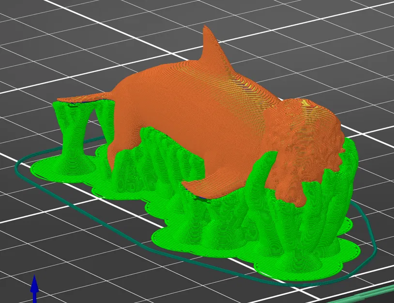 Mô hình 3D: Sư Tử Cá Heo Chó - Image 2