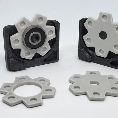 Vòng Quay Fidget Nam Châm V2