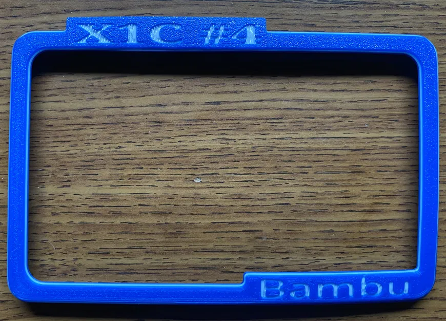 Ốp màn hình X1C trơn, có tên và số - Image 1