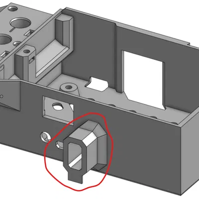 Mod hộp điều khiển Prusa Mini (chống sốc USB)