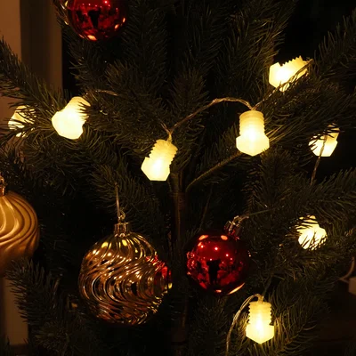 Trang Trí Cây Thông Noel Hình Vòi Phun LED