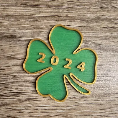 2024 Glücksbringer - Mô Hình In 3D