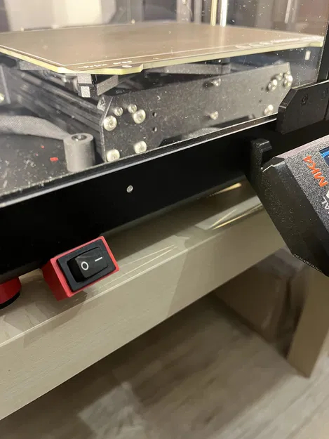 Giá đỡ công tắc cho đèn LED trong Tủ Prusa - Image 1