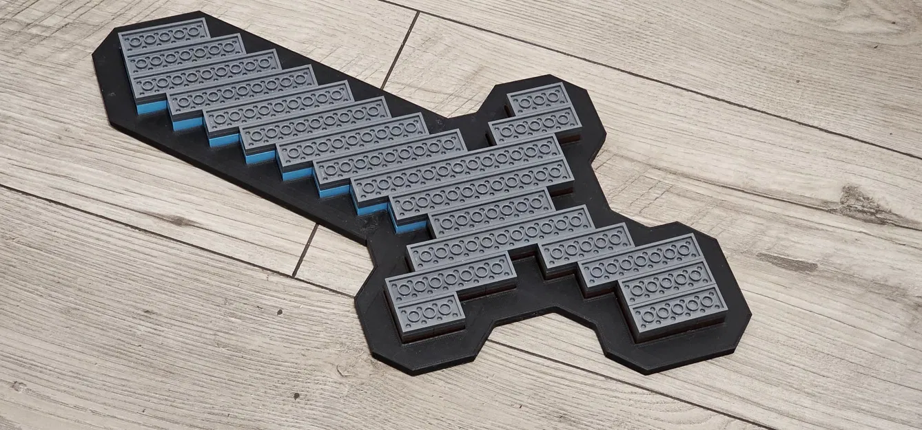 Mẫu LEGO Minecraft kiếm xây dựng - Image 3