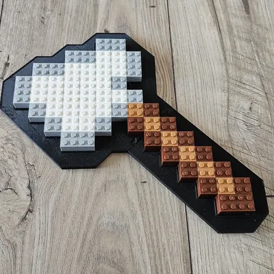 Mẫu rìu LEGO Minecraft cho anh em ráp