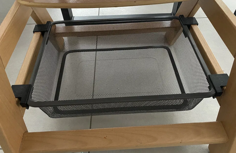 Giá treo rổ IKEA Trofast cho ghế trẻ em Hauck - Image 1