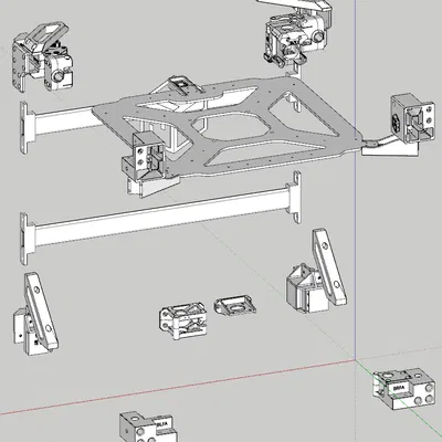 Ender 3 Thế Hệ Mới - Bản chỉnh sửa cho thanh nhôm định hình slot 6