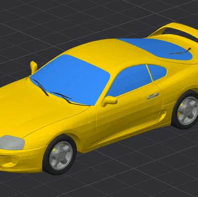 Xe Toyota Supra MK4 Tỉ Lệ 1:50 - Có 4 Màu Để Chọn