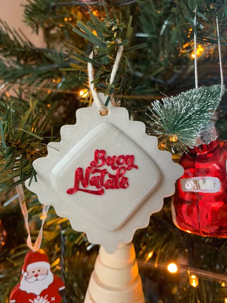 Mô Hình Trang Trí Ravioli Buon Natale - Image 1