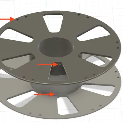 Cuộn Dây Bambu AMS (Nâng Cấp)