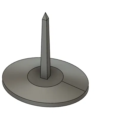 Mô hình Đài tưởng niệm Washington