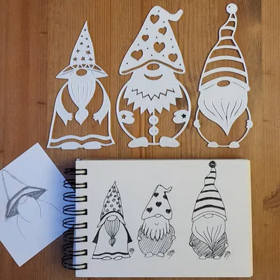 Ông lùn Giáng Sinh - Trang trí cửa, cửa sổ, tường