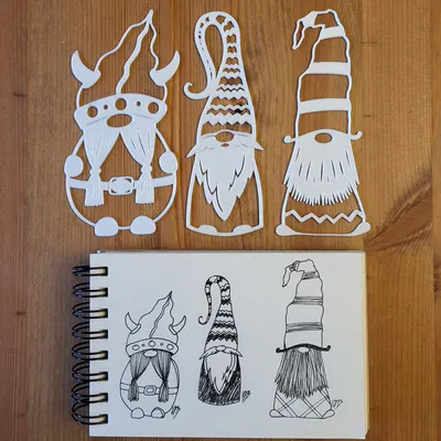 Ông lùn Giáng Sinh - Trang trí cửa, cửa sổ, tường