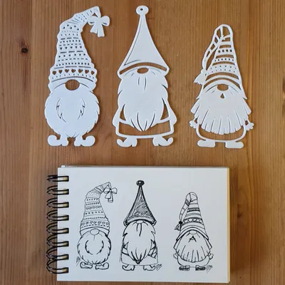 Ông lùn Giáng Sinh - Trang trí cửa, cửa sổ, tường