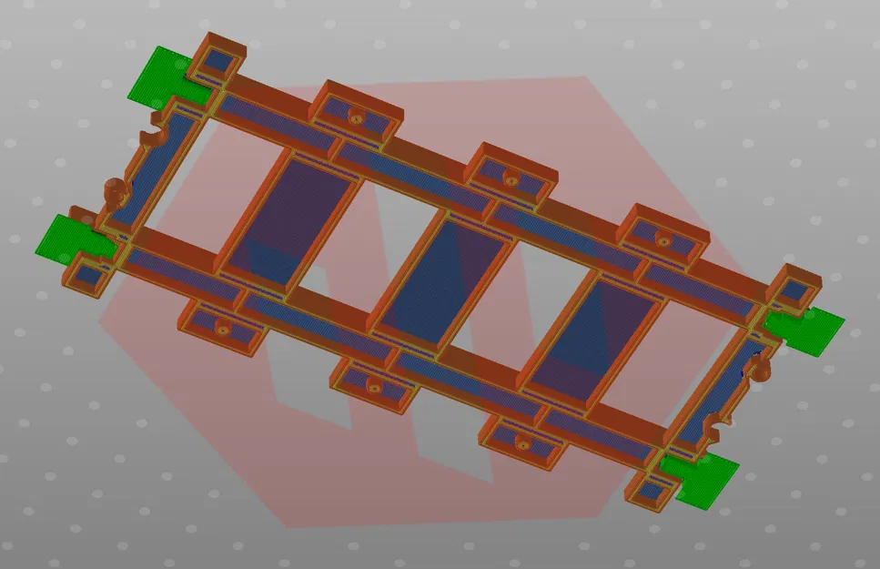 Lego train - Đường ray thẳng - Image 7