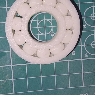 Đồ Chơi Fidget Vòng Bi - In Một Lần Dễ Dàng