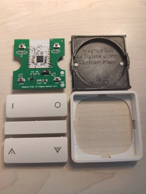 Tiếp Điểm Zigbee 4 Nút Bấm - Image 1