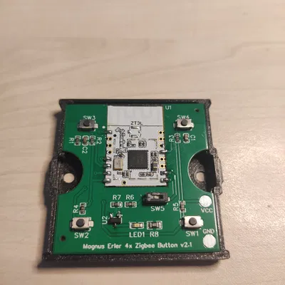 Tiếp Điểm Zigbee 4 Nút Bấm