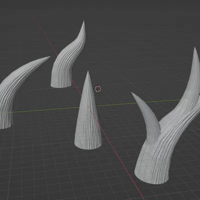 Nhiều Mẫu Sừng Có Vân Trang Trí Độc Đáo