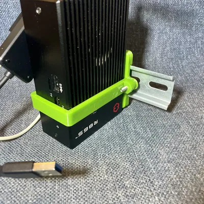 Giá đỡ thanh ray DIN cho Gowin r86s