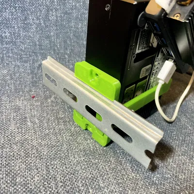 Giá đỡ thanh ray DIN cho Gowin r86s