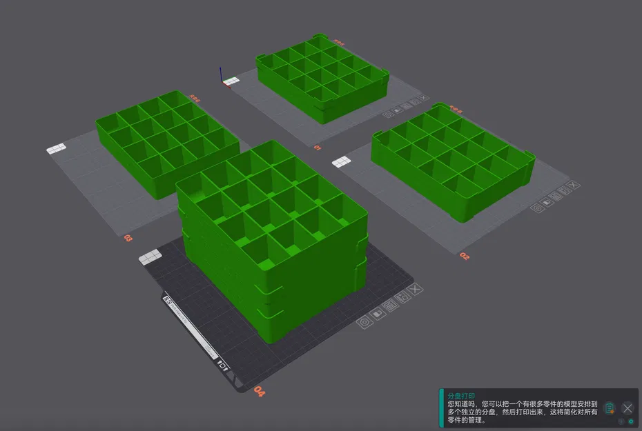 Hộp Xếp Chồng Đựng Ốc Vít - Image 2