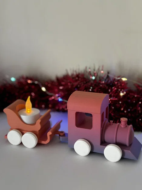 Mô hình tàu đồ chơi Giáng sinh - Image 6