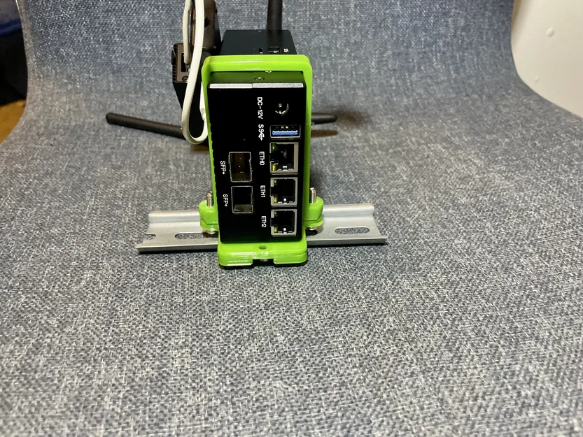 Giá đỡ thanh ray DIN cho Gowin r86s - Image 4