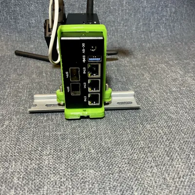 Giá đỡ thanh ray DIN cho Gowin r86s