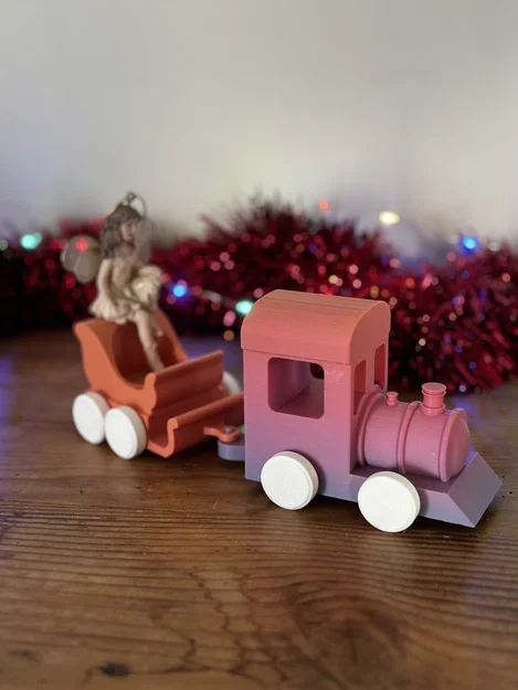 Mô hình tàu đồ chơi Giáng sinh - Image 8